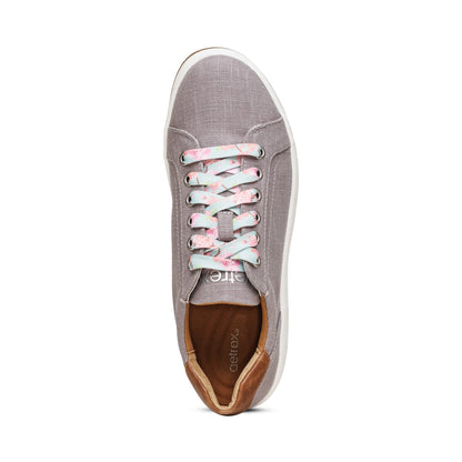 Aetrex Renee Arch Support Sneaker - Grey
