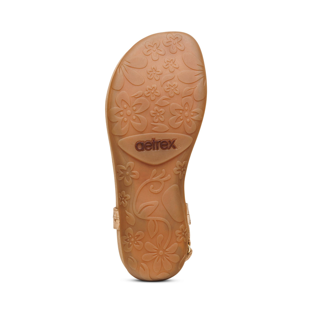 Aetrex Jane Thong Sandal - Cork