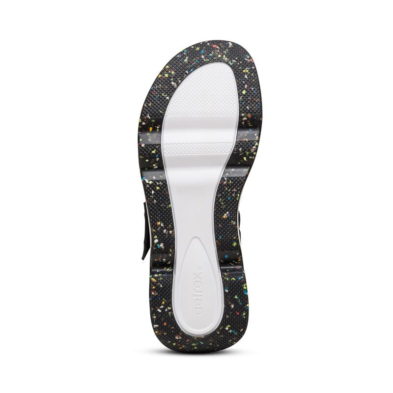 Aetrex Whit Sport Sandal - Black