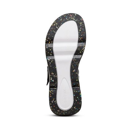Aetrex Whit Sport Sandal - Black