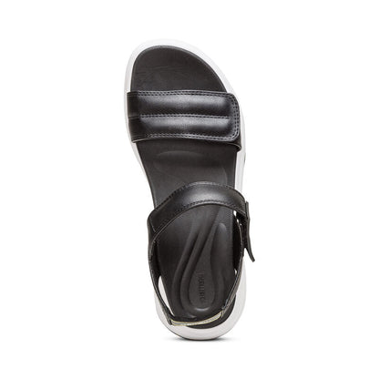 Aetrex Whit Sport Sandal - Black
