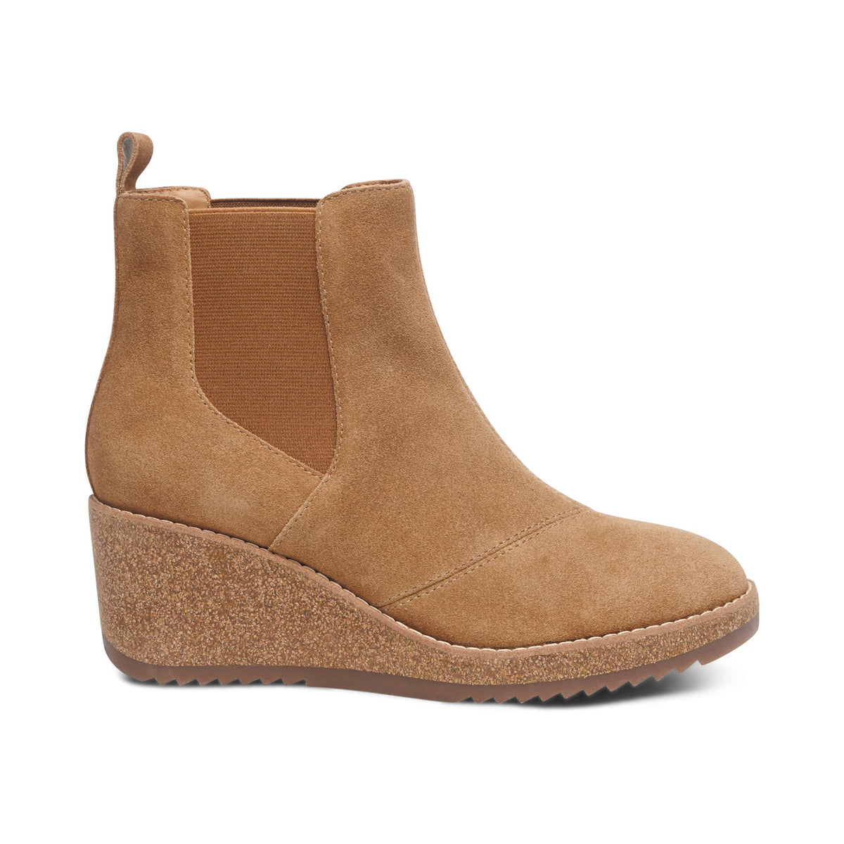 Aetrex Dawn Wedge Boot - Honey