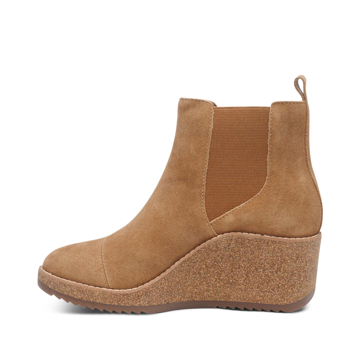 Aetrex Dawn Wedge Boot - Honey