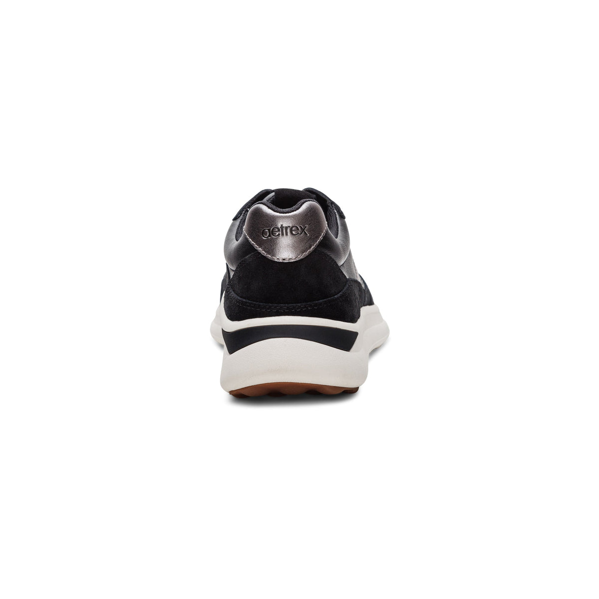 Aetrex Emily Lace-Up Sneaker - Black