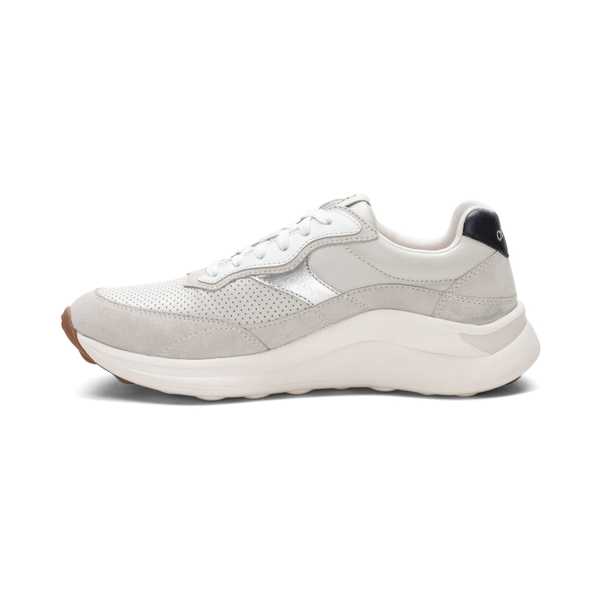Aetrex Emily Lace-Up Sneaker - Chalk