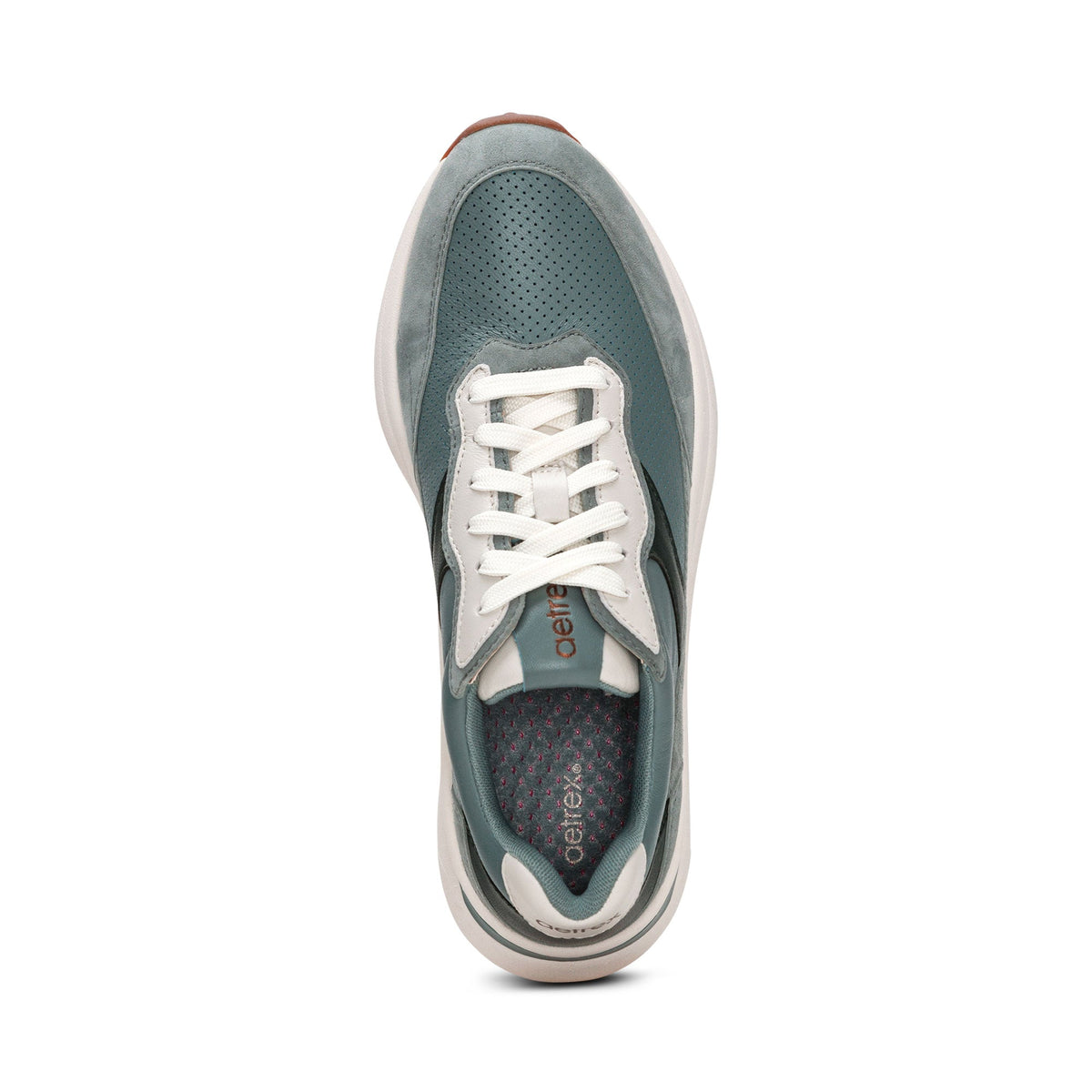 Aetrex Emily Lace-Up Sneaker - Mint