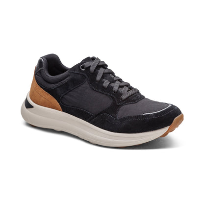Aetrex Molly Lace-Up Sneaker - Black