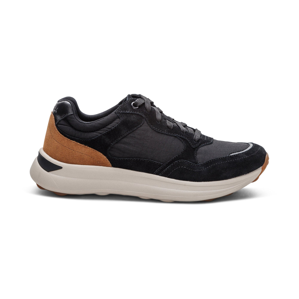 Aetrex Molly Lace-Up Sneaker - Black