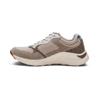 Aetrex Molly Lace-Up Sneaker - Taupe