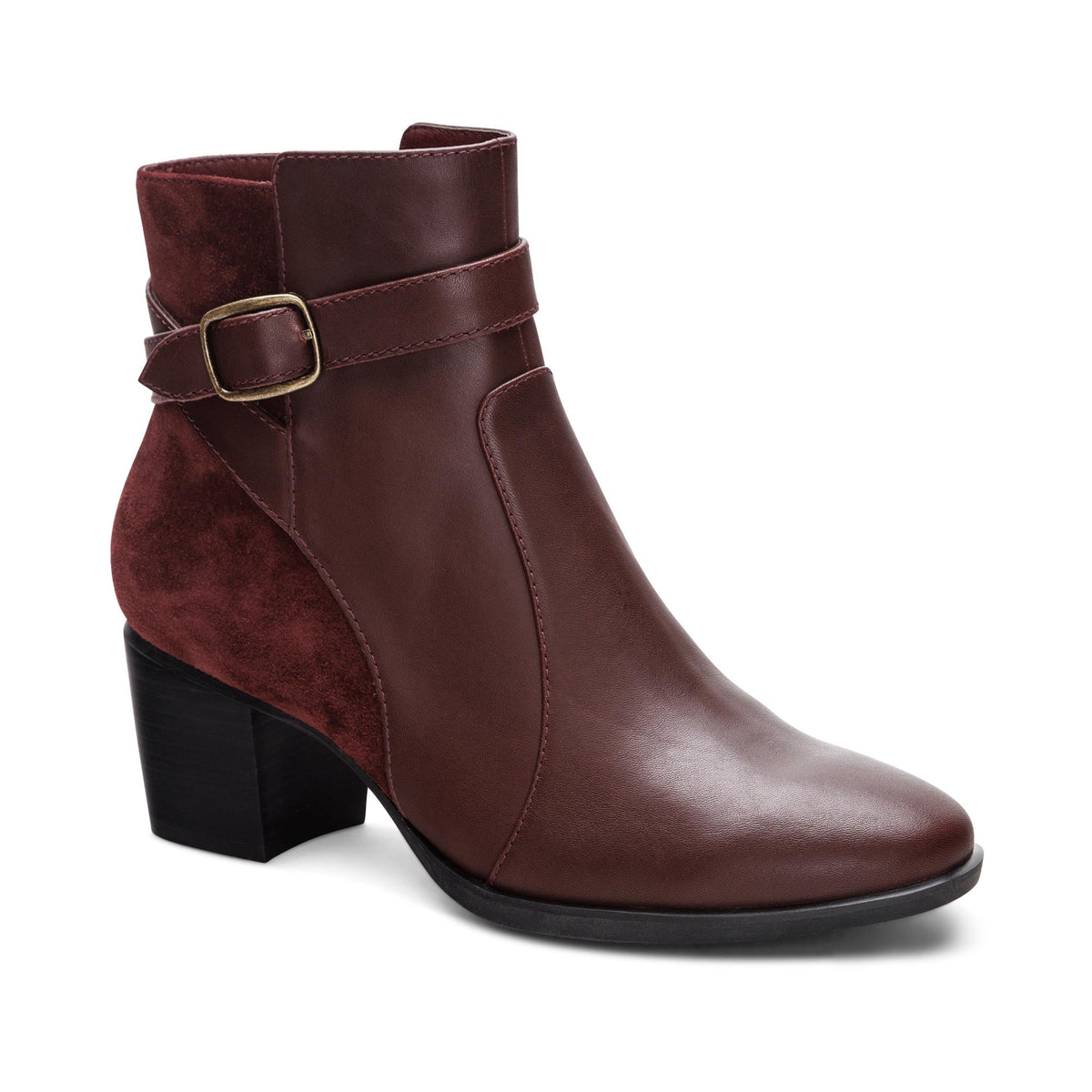 Aetrex Rebecca Heel Boot - Burgundy