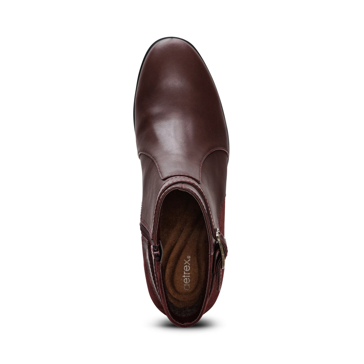 Aetrex Rebecca Heel Boot - Burgundy