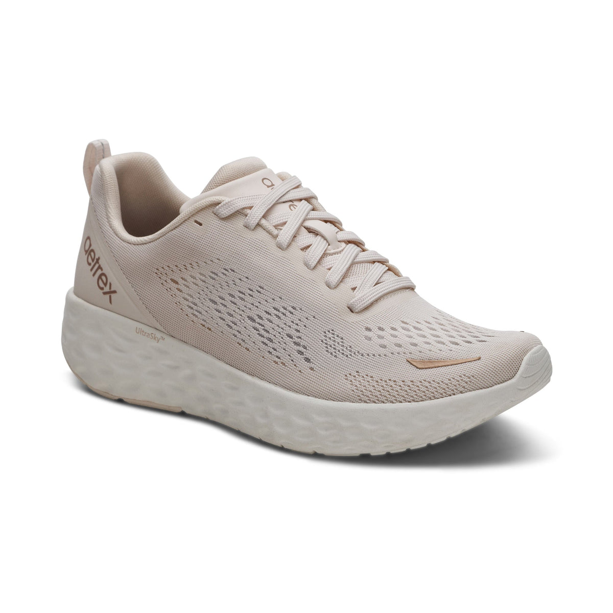 Aetrex Danika Arch Support Sneaker - Ivory
