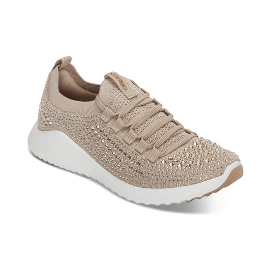 Aetrex Carly Arch Support Sneaker - Tan Sparkle