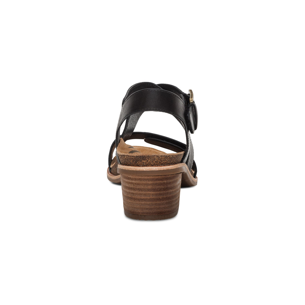 Aetrex Kristin Arch Support Block Heel - Black