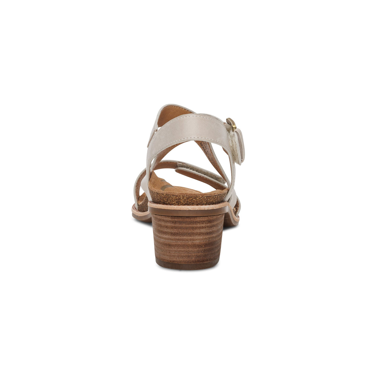 Aetrex Kristin Arch Support Block Heel - Ivory