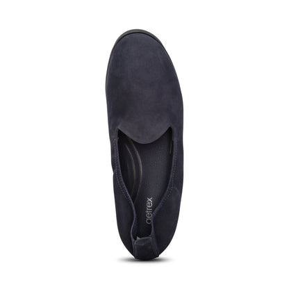 Aetrex Liz Arch Support Slip-On - Navy