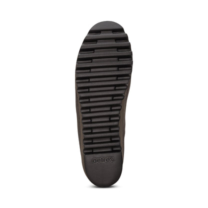 Aetrex Liz Arch Support Slip-On - Brushed Silver