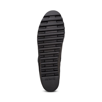 Aetrex Zoey Slip-On Boot - Black Leather