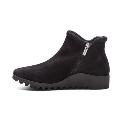 Aetrex Zoey Slip-On Boot - Black
