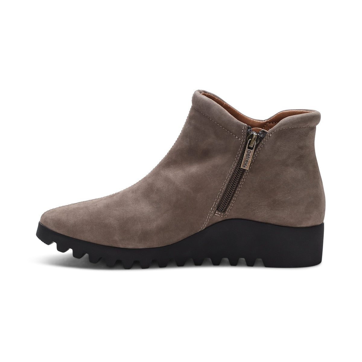 Aetrex Zoey Slip-On Boot - Dark Taupe