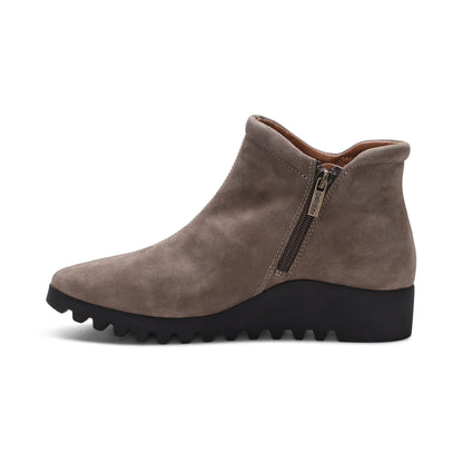 Aetrex Zoey Slip-On Boot - Dark Taupe
