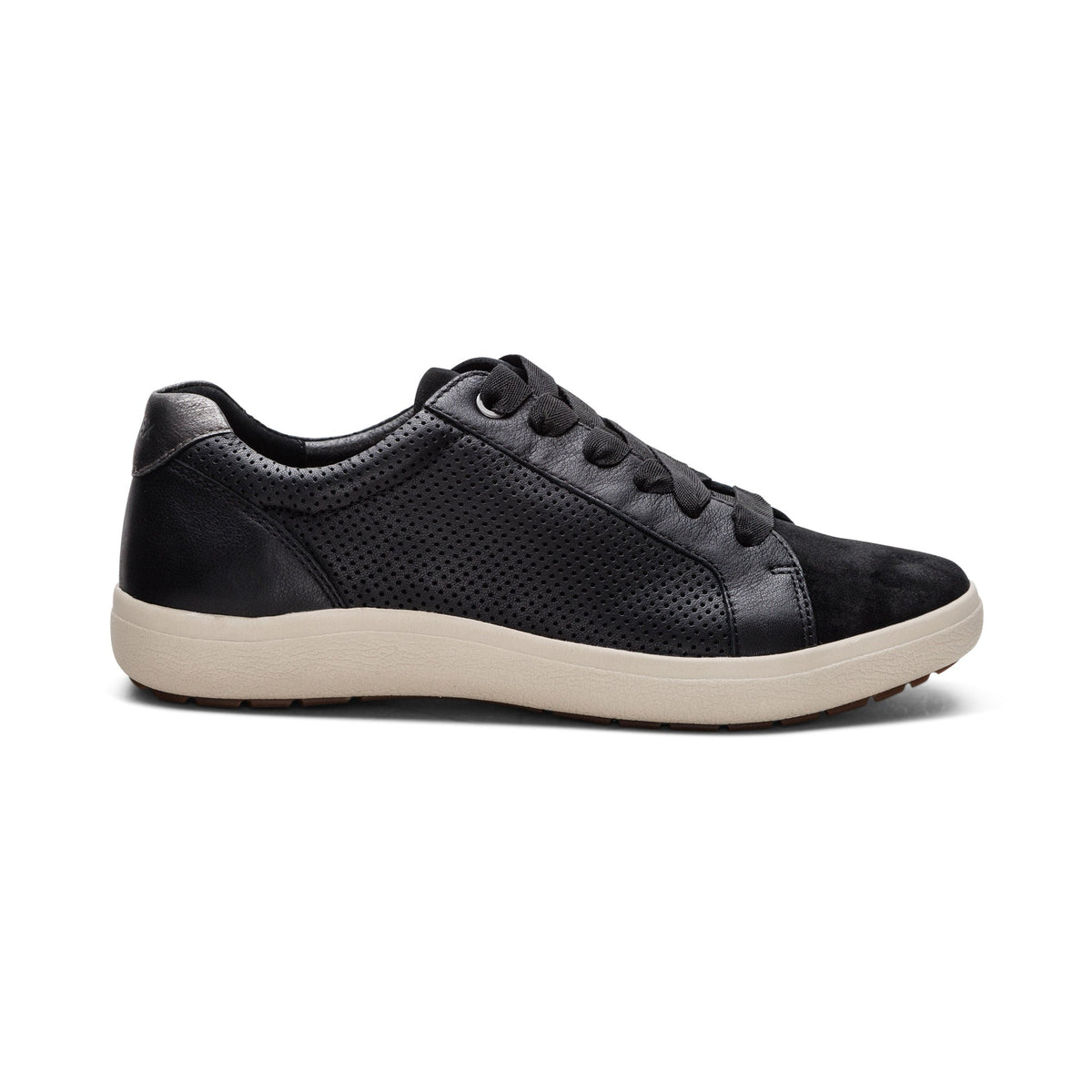 Aetrex Courtney Lace-up Sneaker - Black