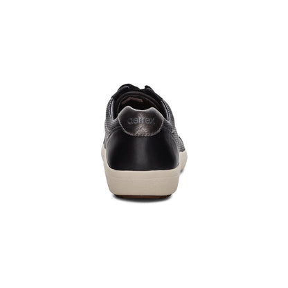 Aetrex Courtney Lace-up Sneaker - Black