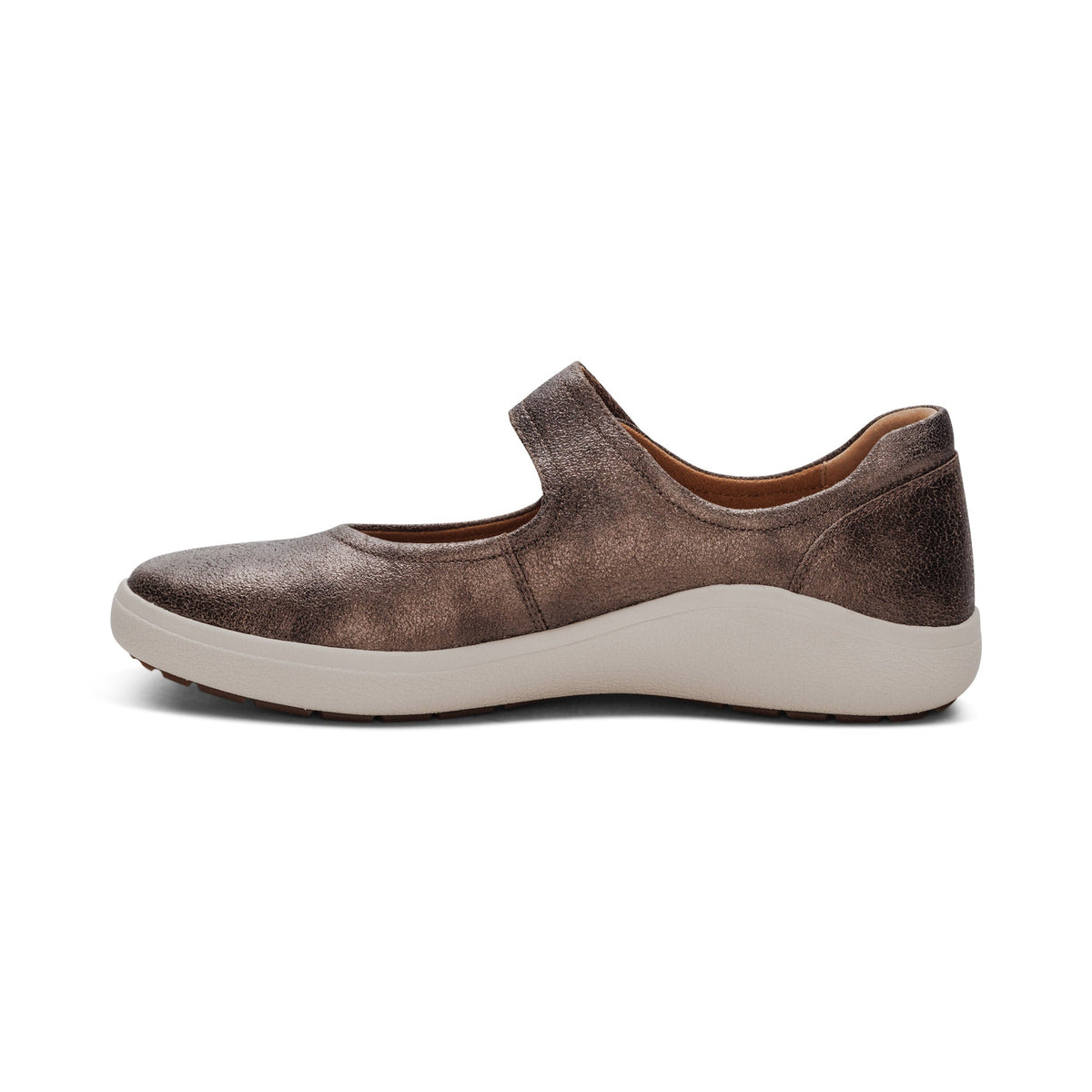 Aetrex Erica Casual Sneakers - Bronze