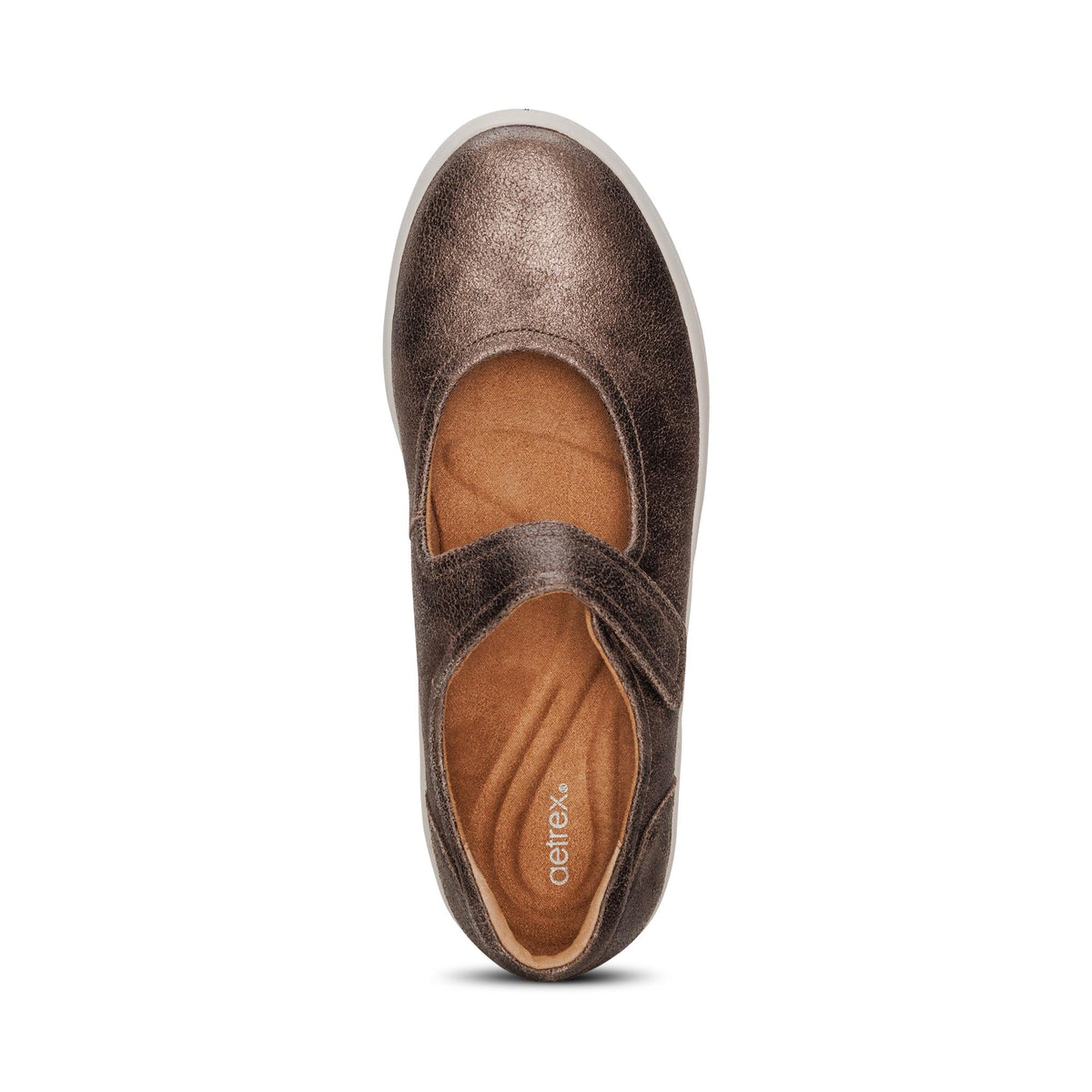 Aetrex Erica Casual Sneakers - Bronze