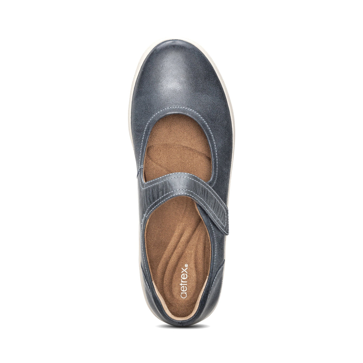Aetrex Erica Casual Sneakers - Navy