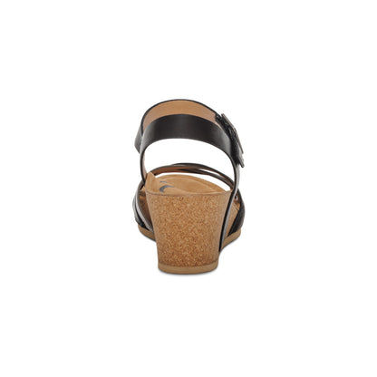 Aetrex Noelle Arch Support Wedge - Black