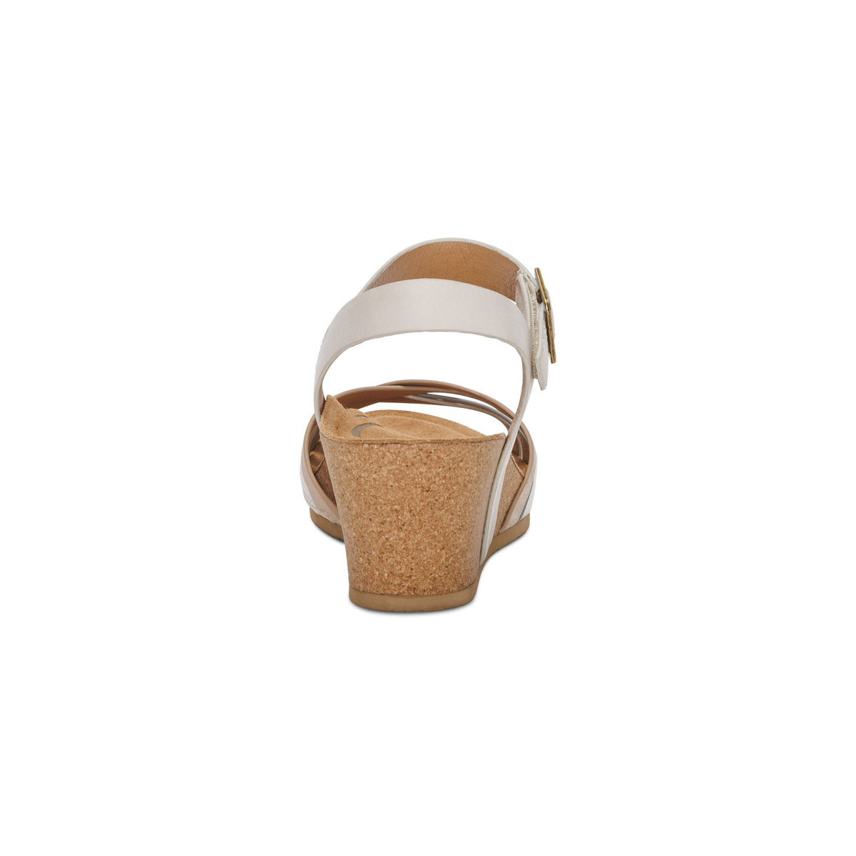 Aetrex Noelle Arch Support Wedge - Ivory