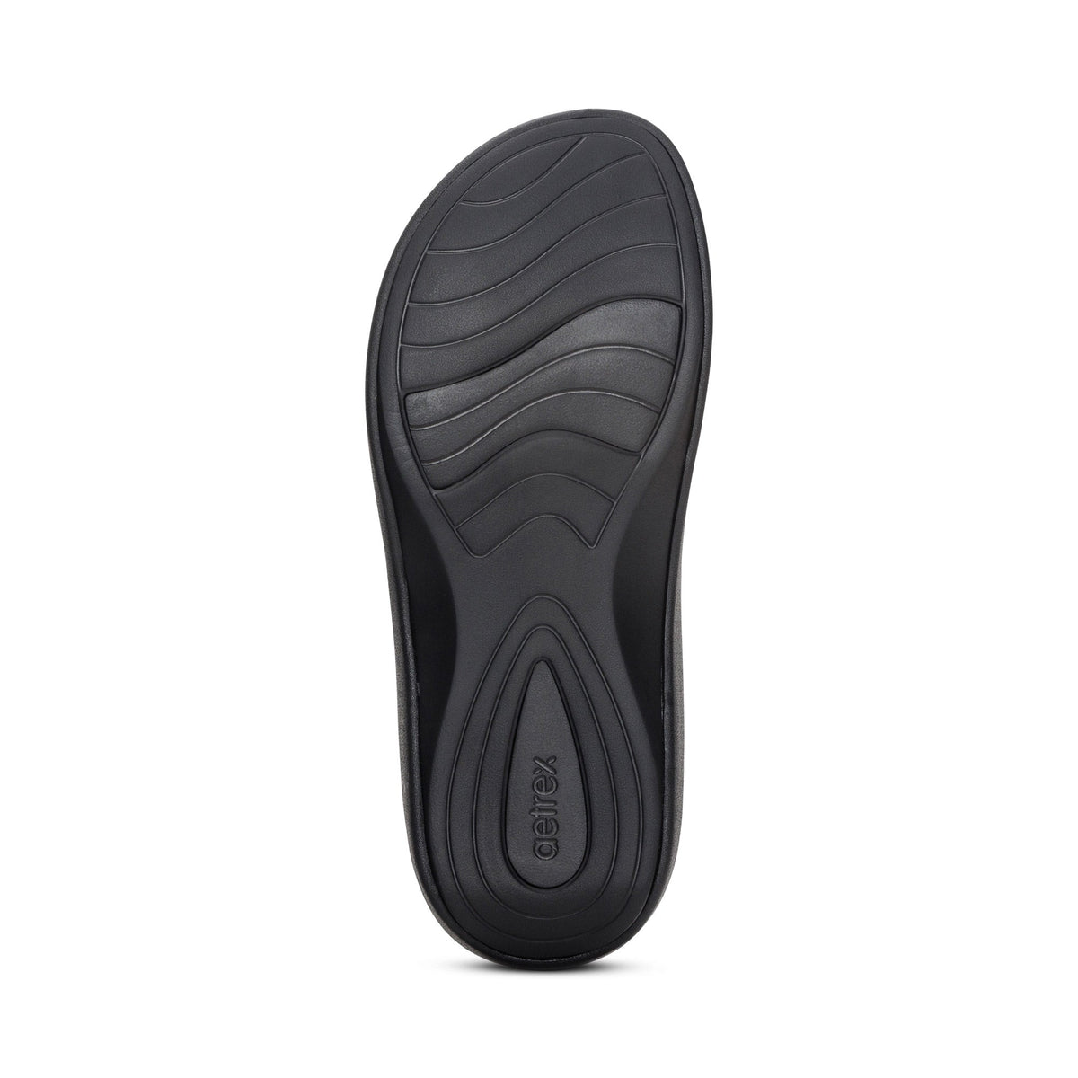 Aetrex Maui Orthotic Women's Flips - Metallic Ombre