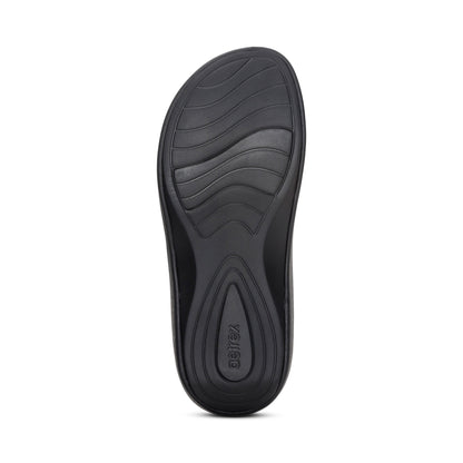 Aetrex Maui Orthotic Women's Flips - Metallic Ombre