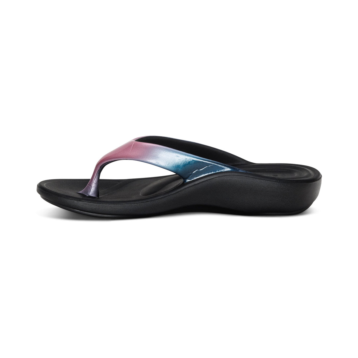 Aetrex Maui Orthotic Women's Flips - Metallic Pink