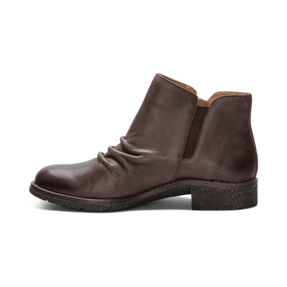 Aetrex Mila Low Boot - Dark Brown
