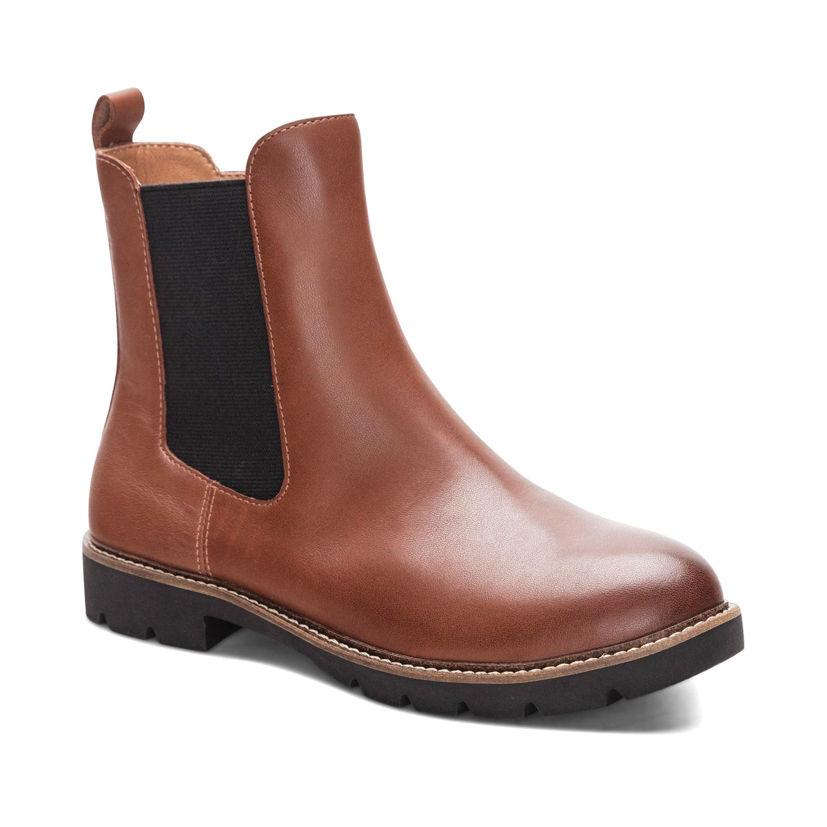 Aetrex Hannah Arch Support Boot - Cognac