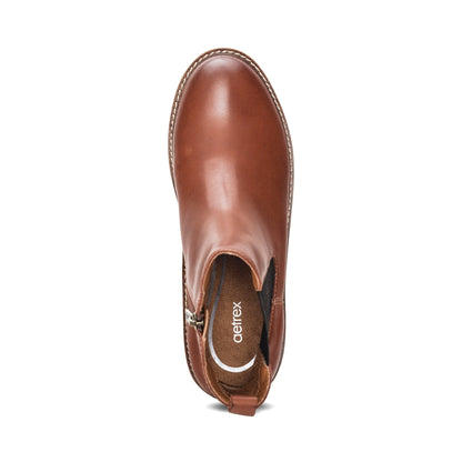 Aetrex Hannah Arch Support Boot - Cognac