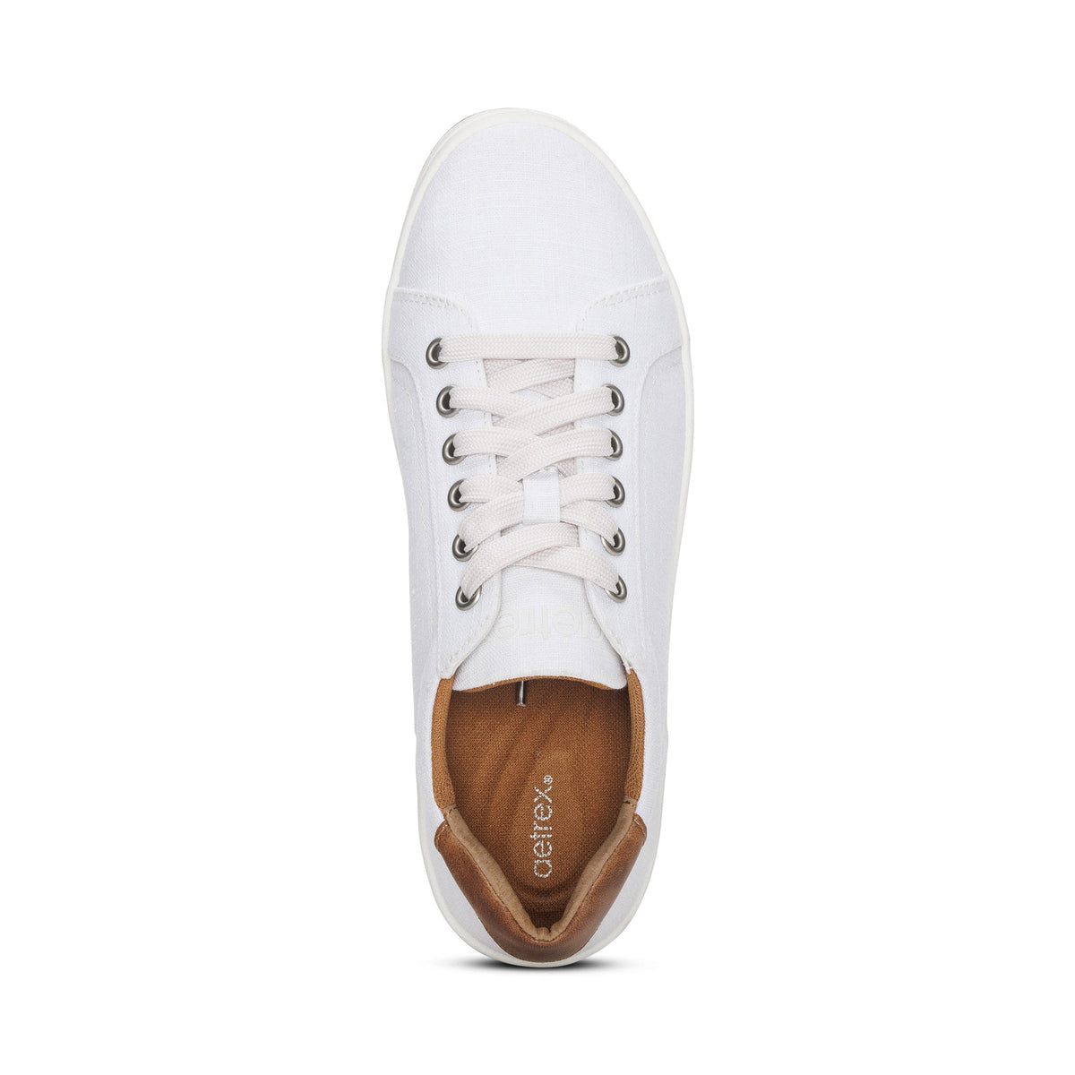 Aetrex Renee Arch Support Sneaker - White