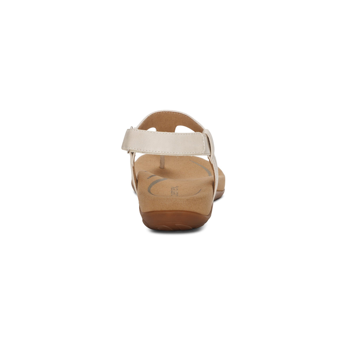 Aetrex Marni Slingback Thong Sandal - Ivory