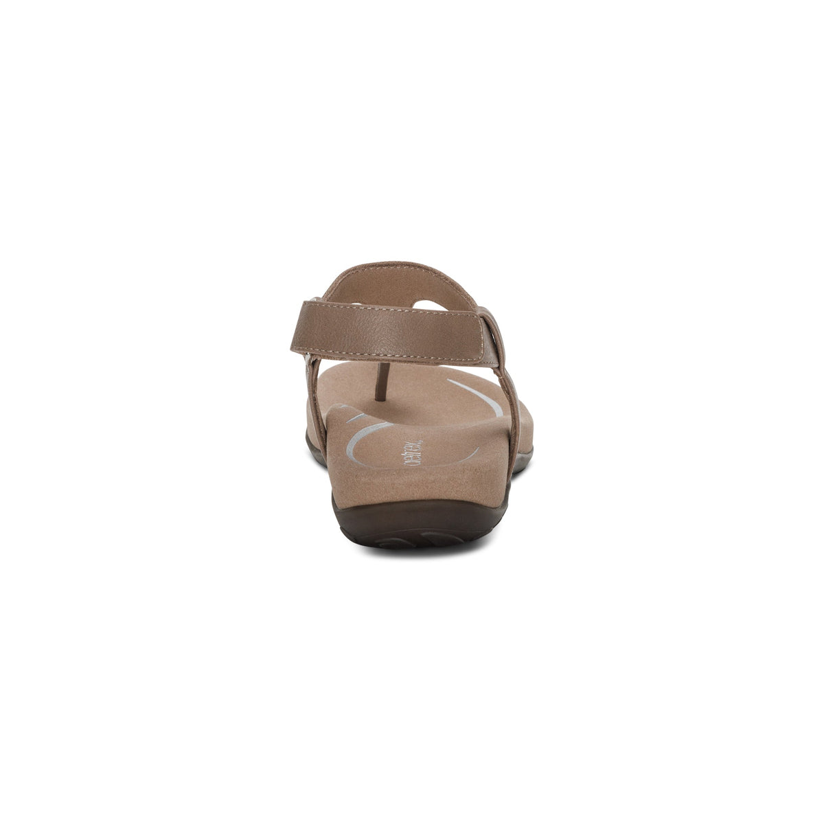 Aetrex Marni Slingback Thong Sandal - Taupe