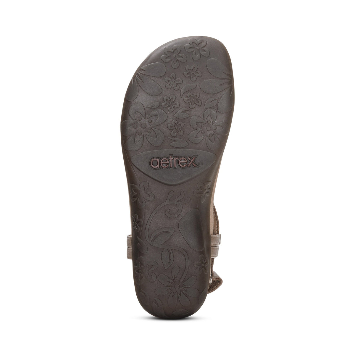 Aetrex Marni Slingback Thong Sandal - Taupe