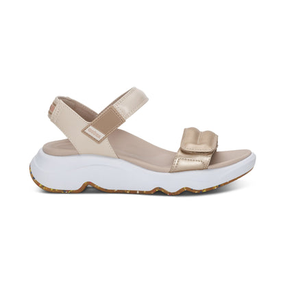 Aetrex Whit Sport Sandal - Champagne