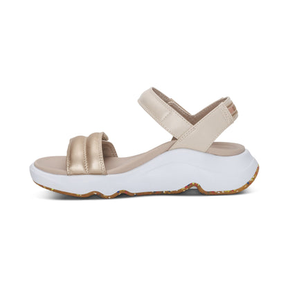 Aetrex Whit Sport Sandal - Champagne