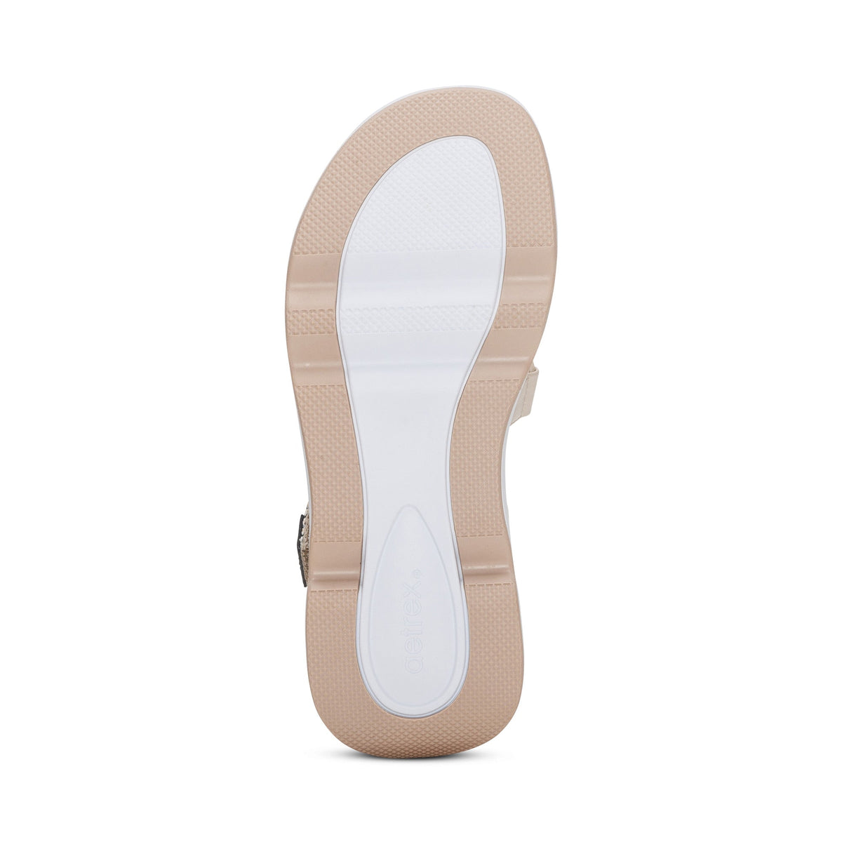 Aetrex Marz Adjustable Sport Sandal - Beige