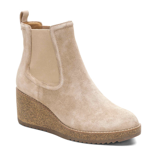 Aetrex Dawn Wedge Boot - Tan