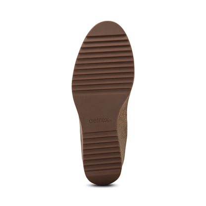 Aetrex Dawn Wedge Boot - Tan