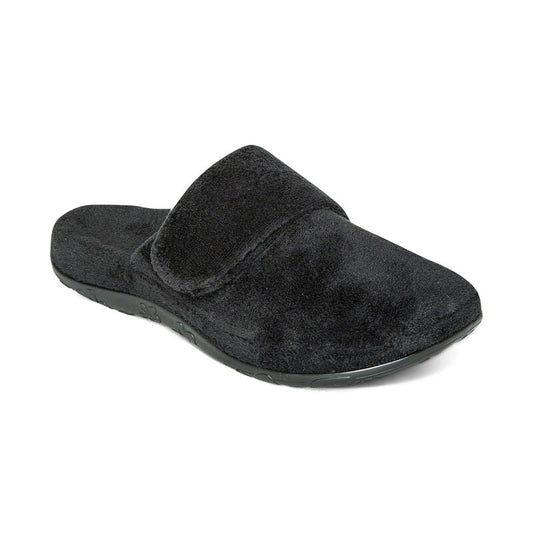 Aetrex Mandy Closed Toe Slipper - Black