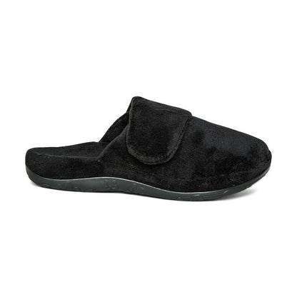 Aetrex Mandy Closed Toe Slipper - Black