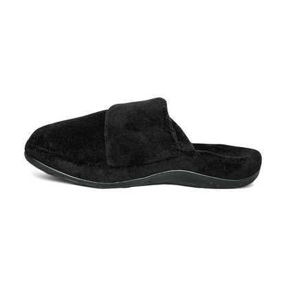 Aetrex Mandy Closed Toe Slipper - Black
